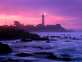 california sunset hi pigeon point lighthouse hostel
